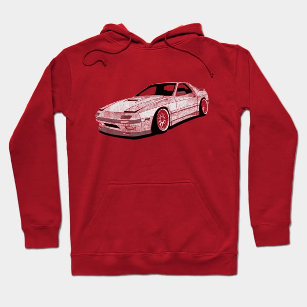 RX7 Hoodie by bulografik